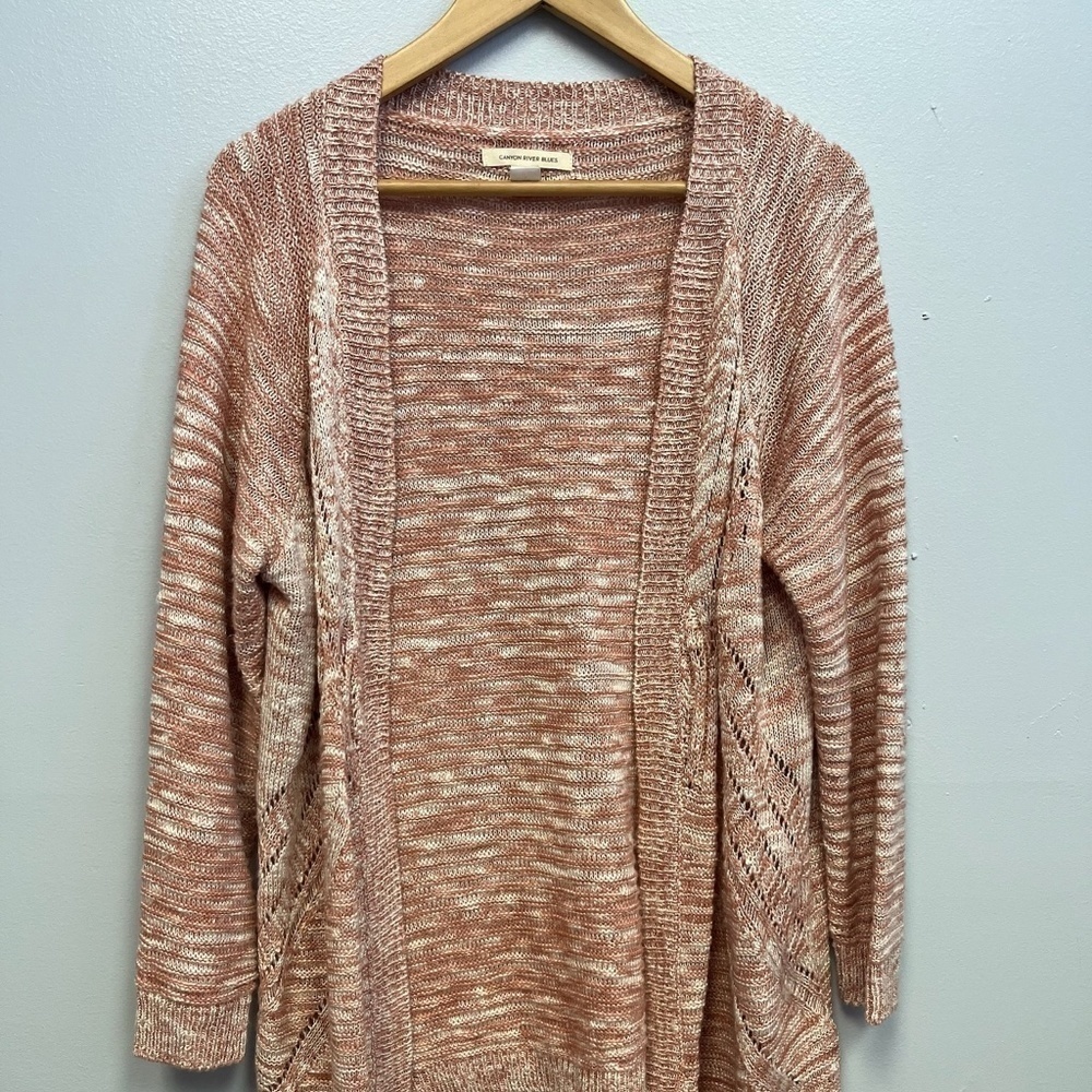 🚨CLEARANCE 0124-121 Heather Pink Cardigan